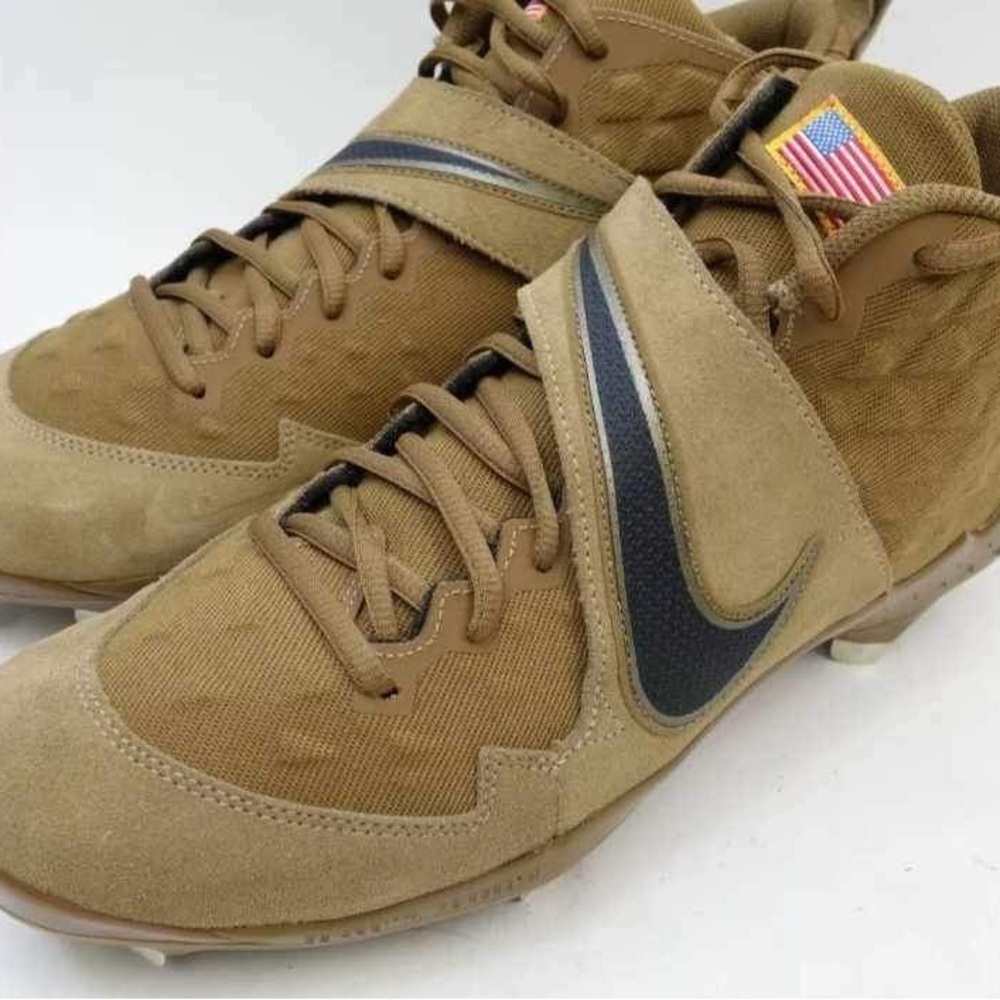 Nike Force Zoom Trout 6 Baseball Cleats Veteran Day Rare PE  Men Size 12.5